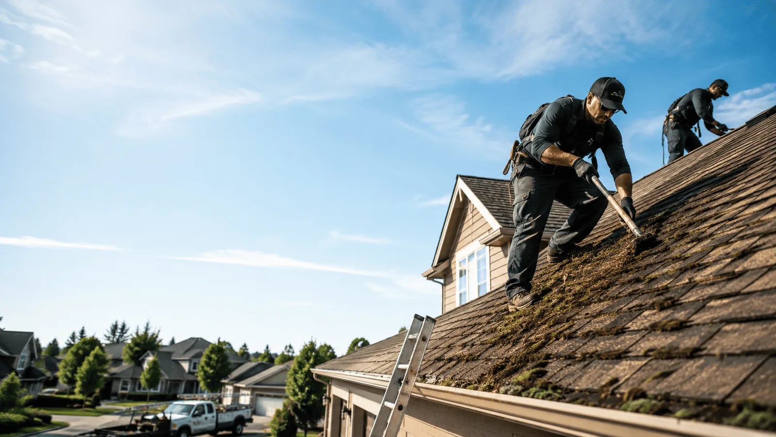 Roof Moss Removal in Dodge City, KS near me